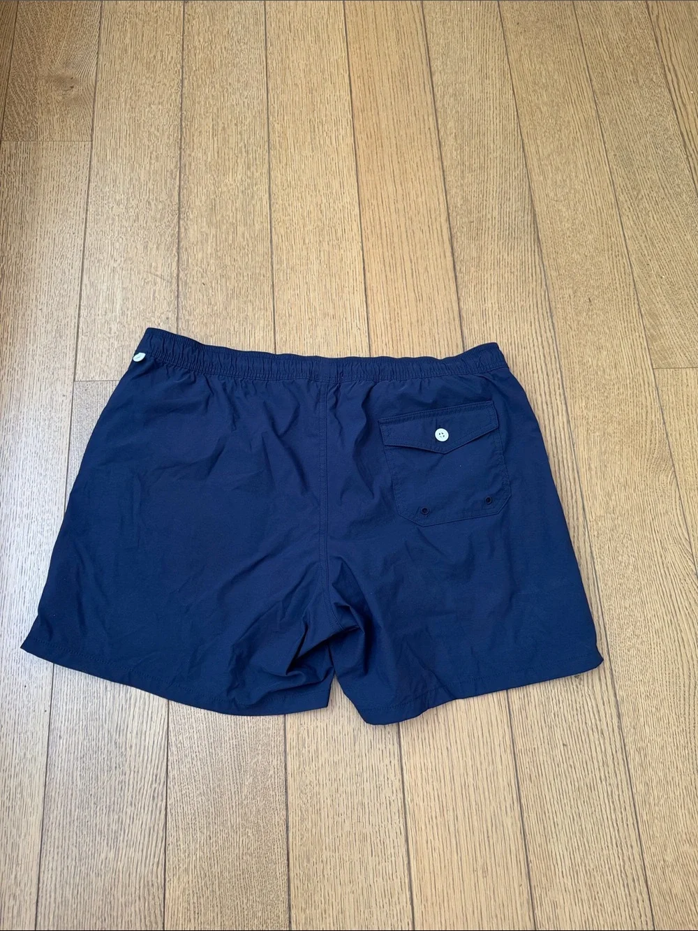 J. Crew Stretch Navy Swim Trunk ECONYL Size XL